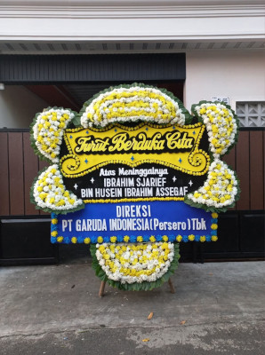 Papan Bunga Duka di Cimuja
