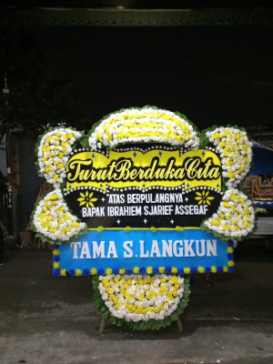 Papan Bunga Duka di Cimuja