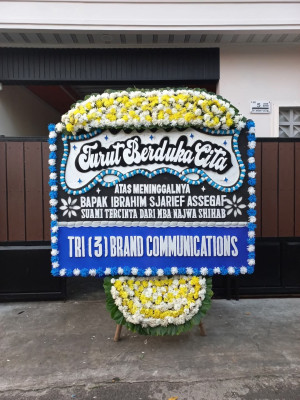 Papan Bunga Duka di Cimuja